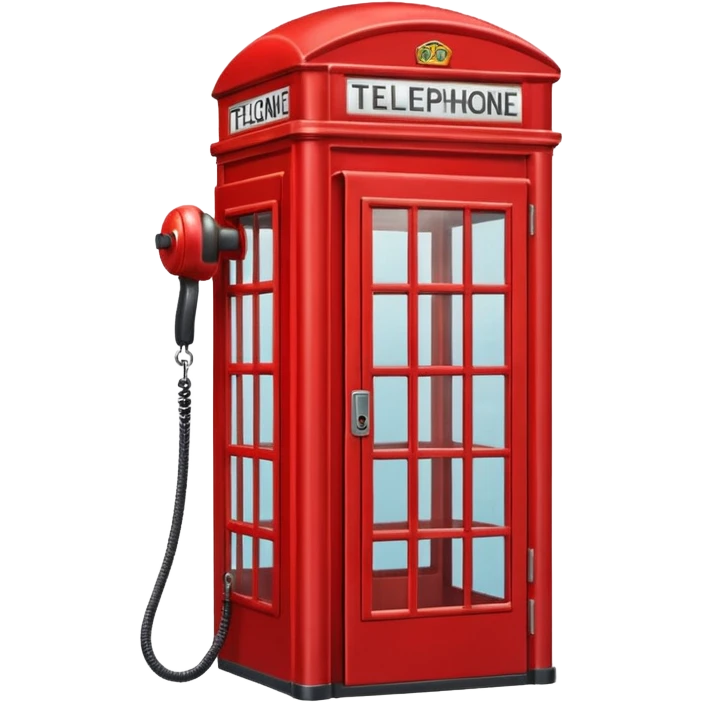 phone cabin emoji