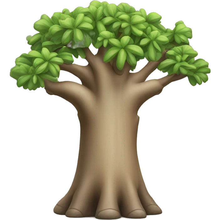 Baobab tree emoji