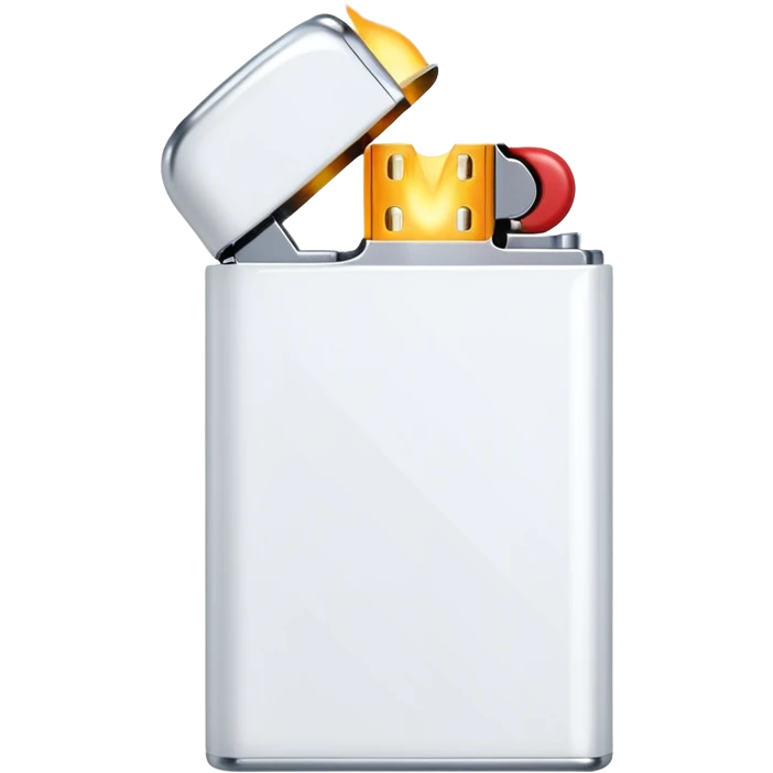 white lighter emoji