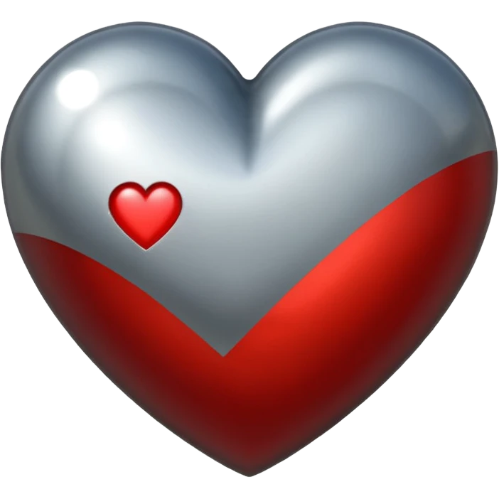 Iron heart emoji