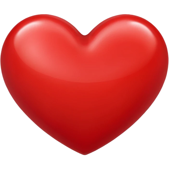 red heart emoji