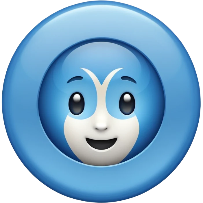 Blue tick emoji