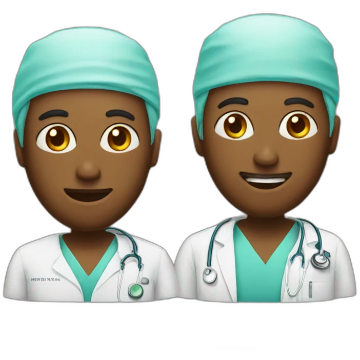 Emoji with a surgeon emoji