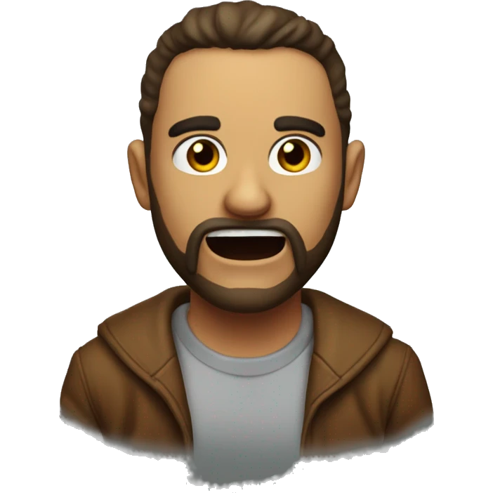 Diablo con risa de burla emoji