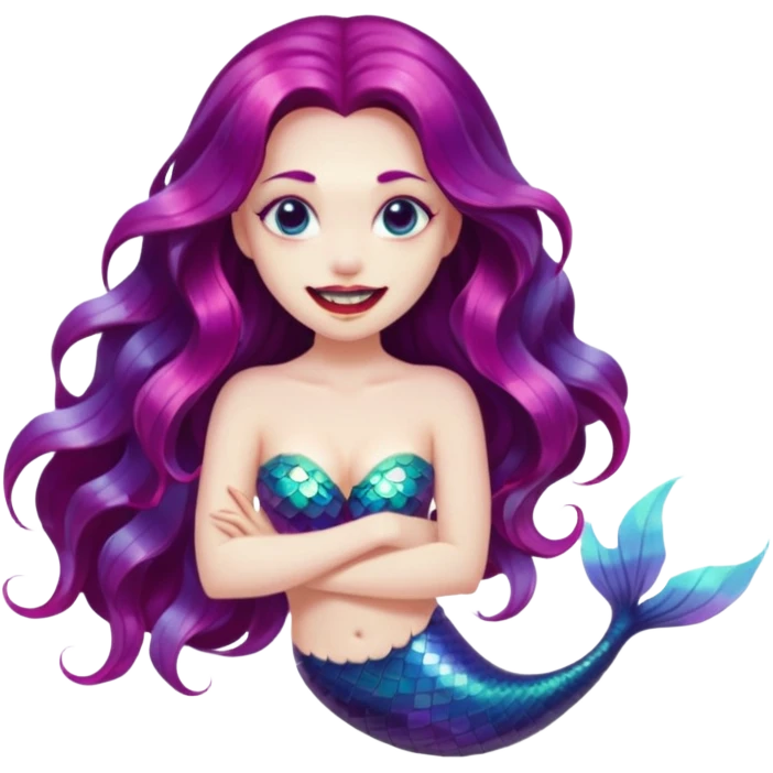 🖤🧛‍♀️🧜‍♀️ emoji