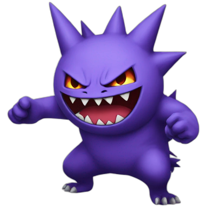 gengar-fight emoji