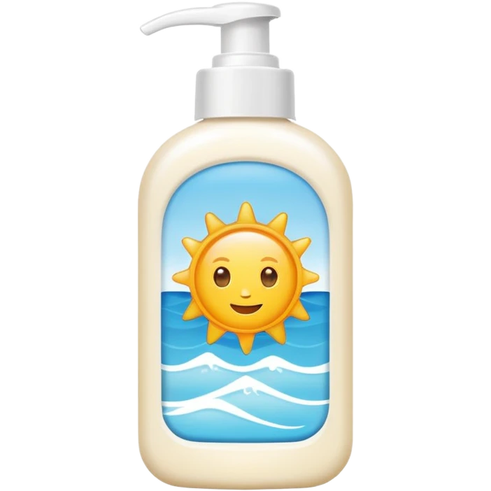 protector solar emoji