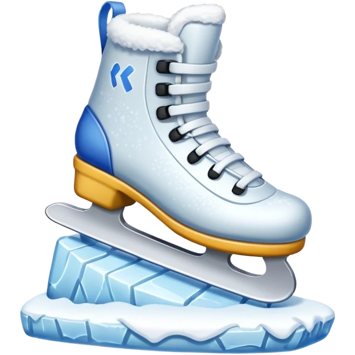 snowy kicker emoji