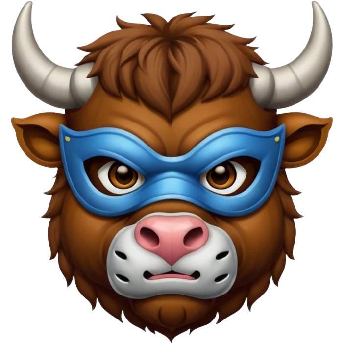 bull with mask  emoji
