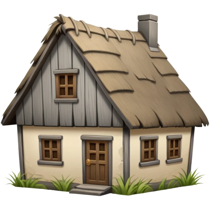casa pobre emoji