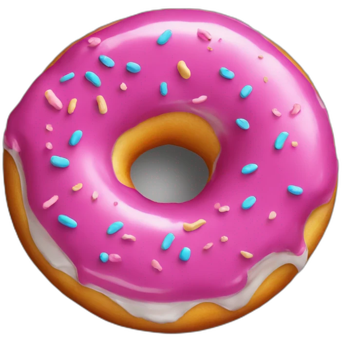 Cougar tail donut emoji