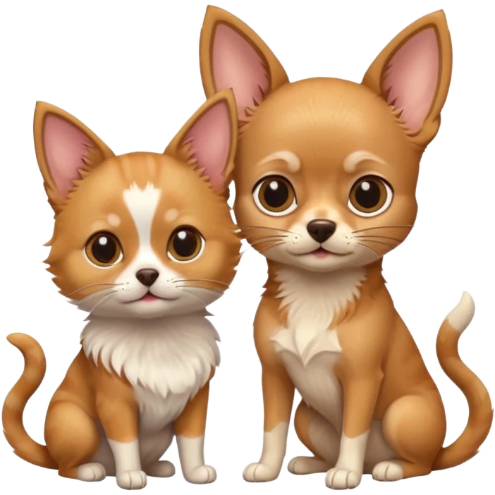 Cat and cai emoji