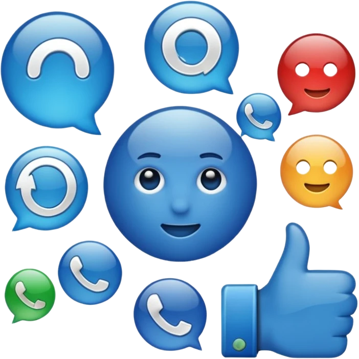 Mavi tik emoji