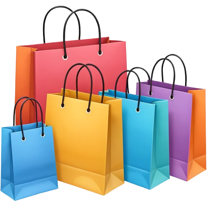 shopping bags emoji
