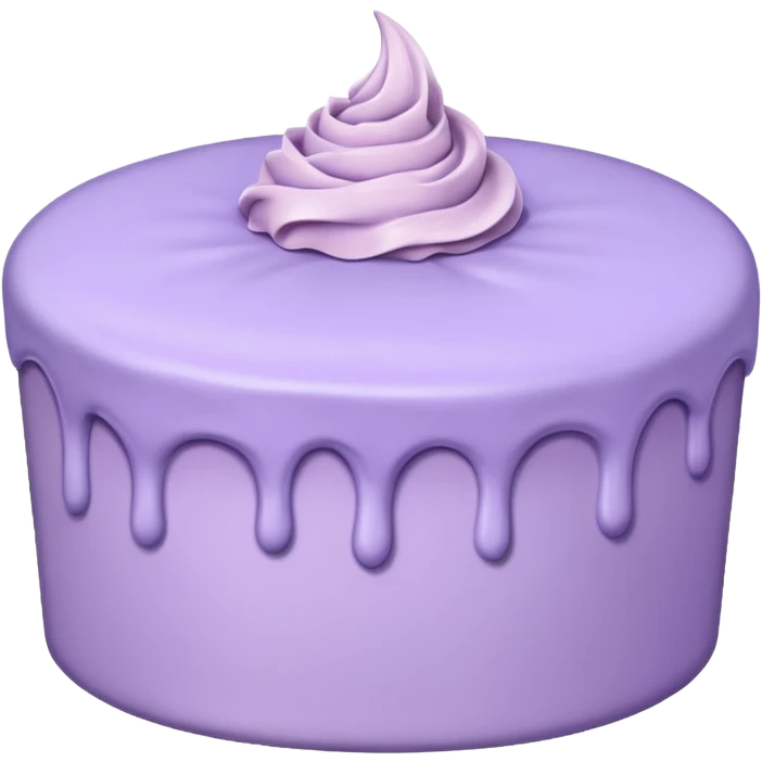 Lavender cake Piece emoji