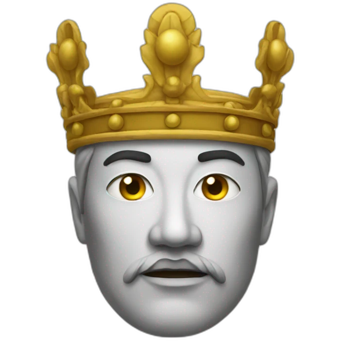 floating emperor emoji