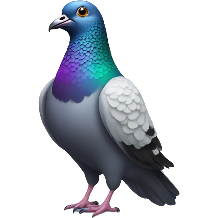 disco pigeon  emoji