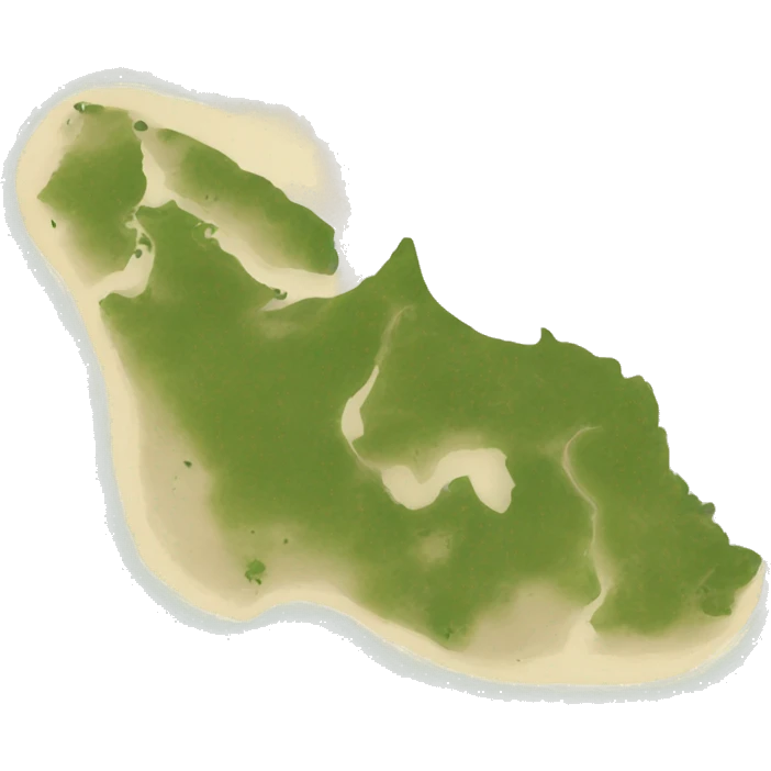 Outline of Nantucket Island, Massachusetts  emoji