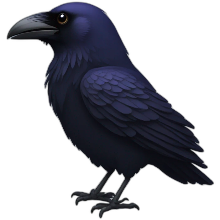 Raven emoji