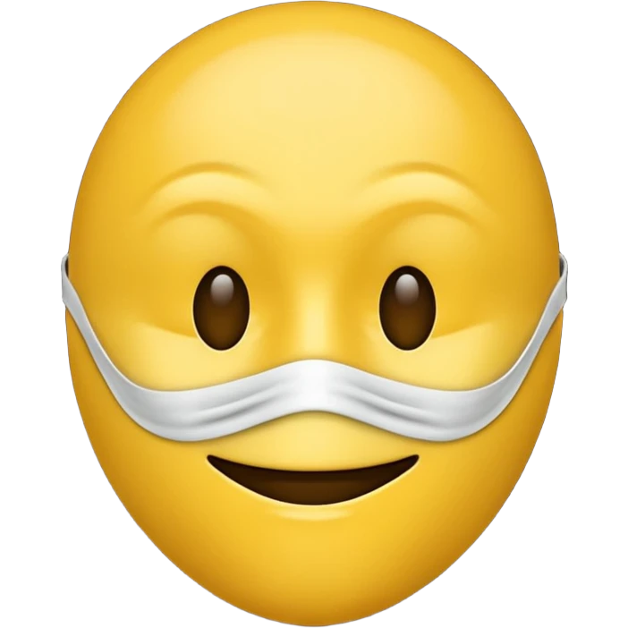 Eu quero um emoji😔 a usar uma mascara🙂 emoji