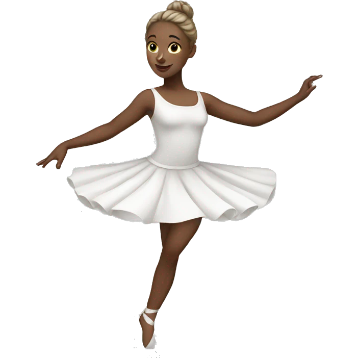 white dancer emoji