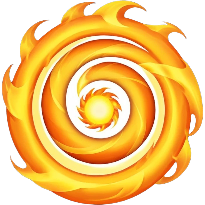 inverse fire emoji