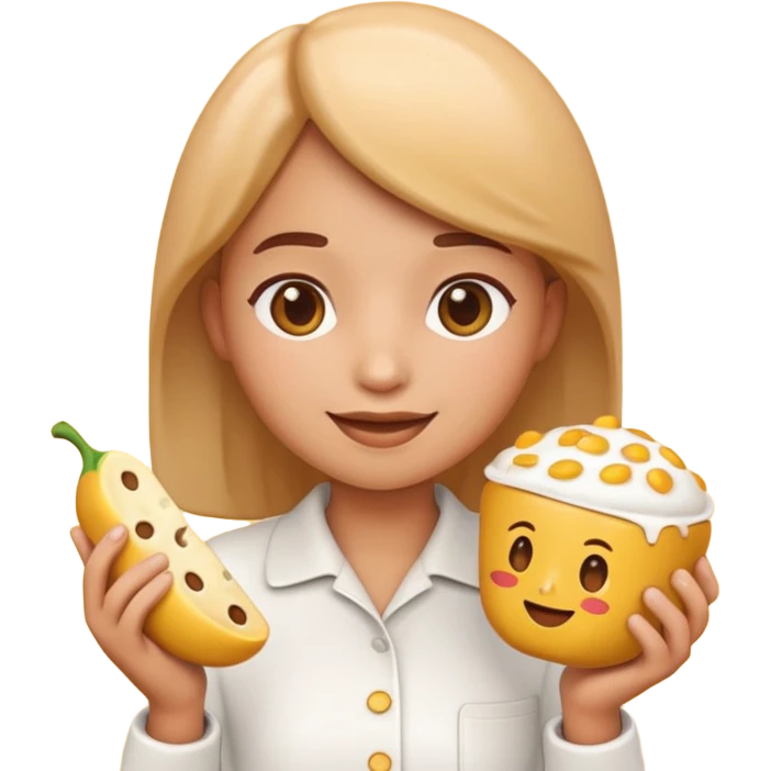 3D emoji symbolizing loyal customer, trust and commitment, food theme, cute and modern, soft lighting, glossy, isolated, no background
 emoji