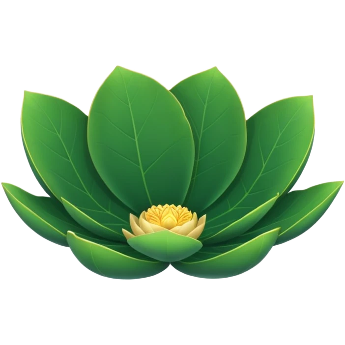 lotus leaf emoji