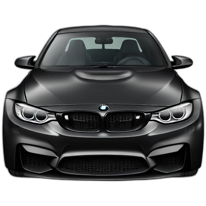 Bmw M3 black emoji