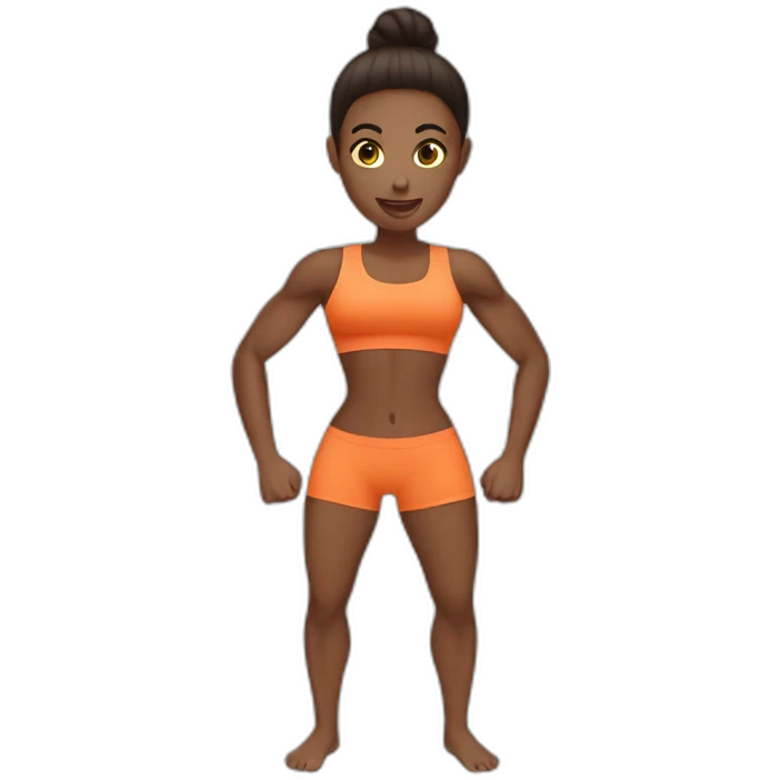 Abs workout emoji