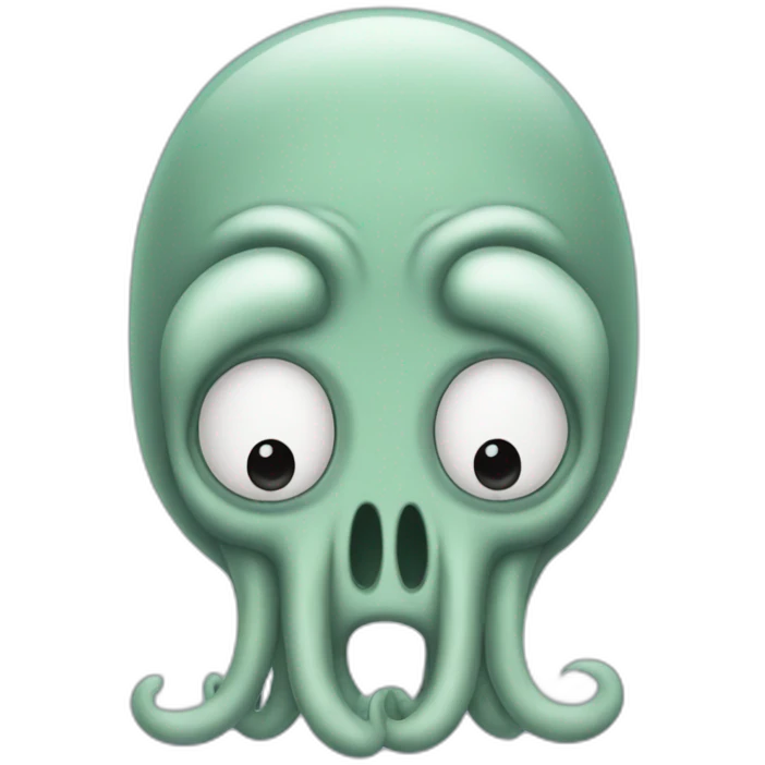 Squidward Tentacles emoji