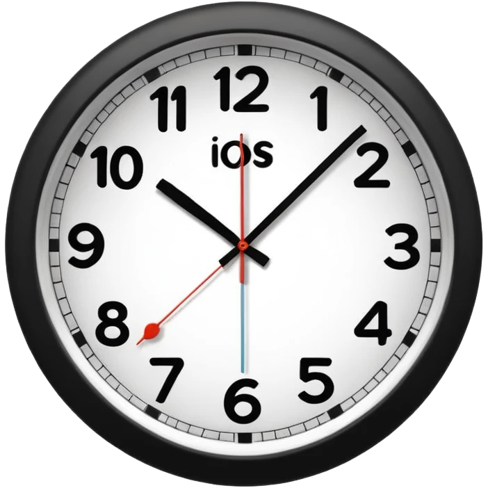 wall clock emoji
