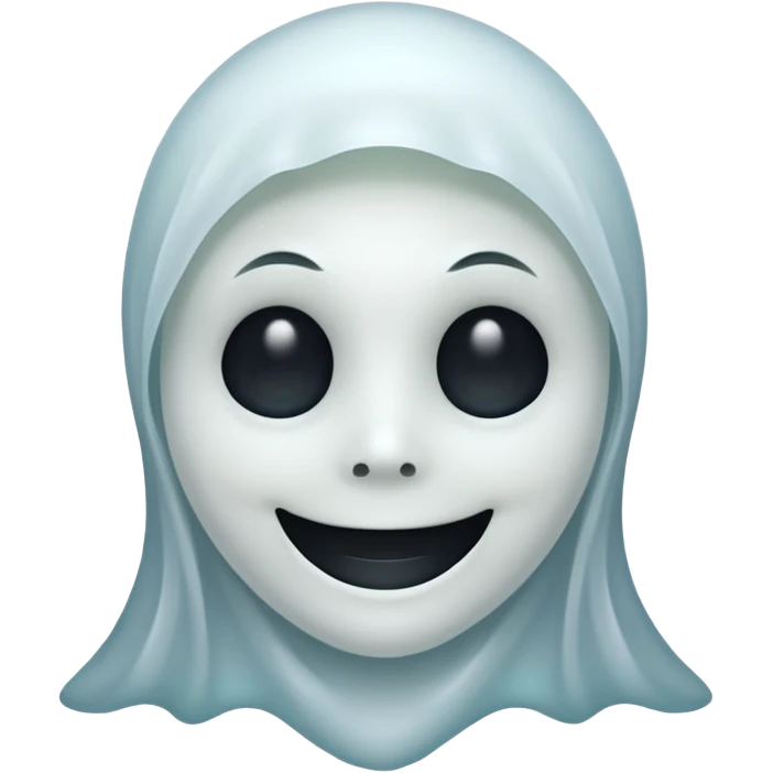 Smiling Ghost emoji