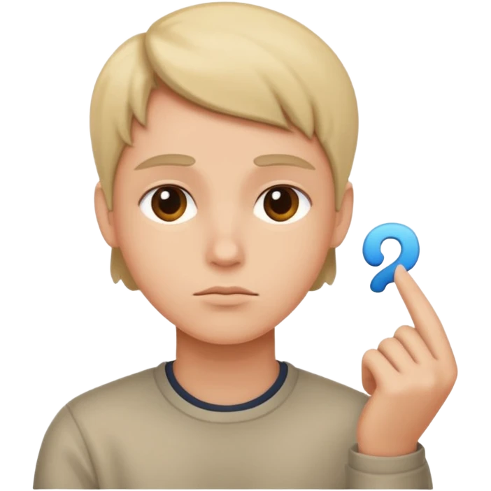 deciding emoji