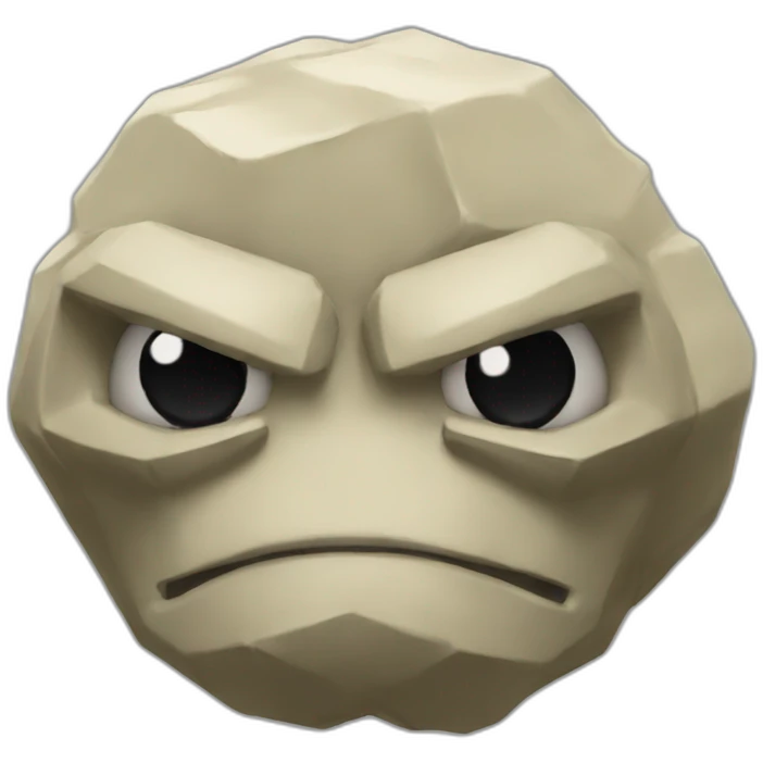 Geodude emoji