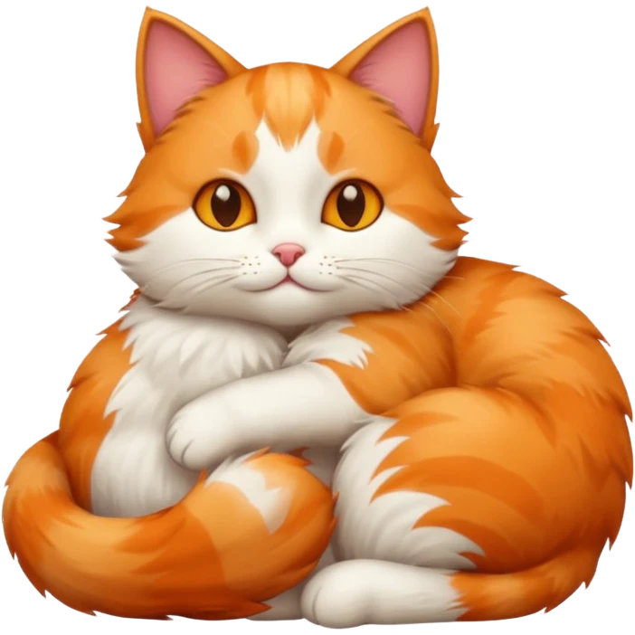 cat hug emoji