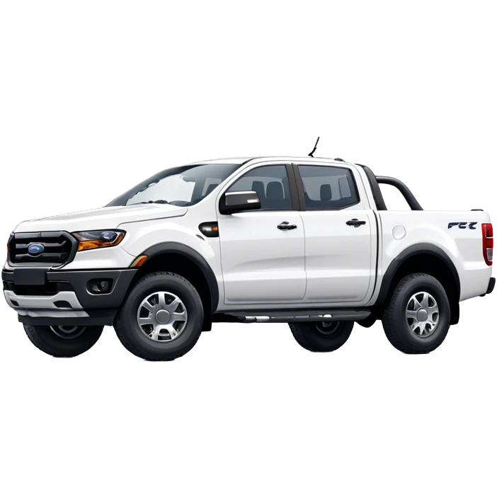 Ford Ranger - Ford (Model Year: 2022) (Iconic colour: White) emoji