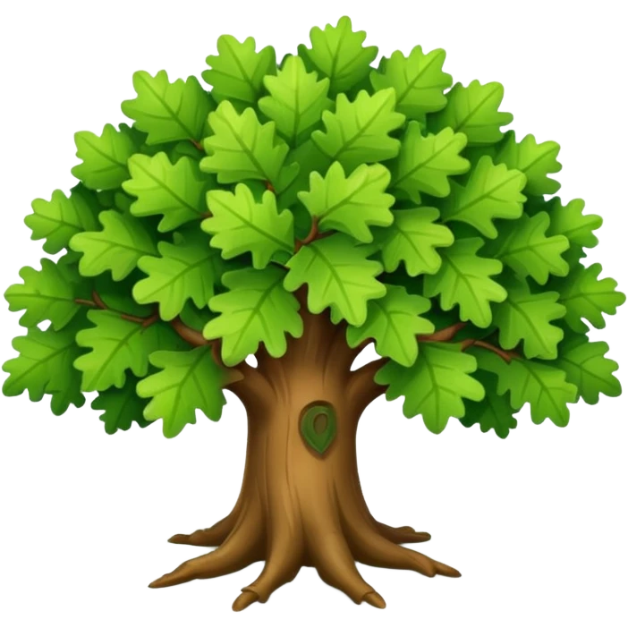 Oak Tree emoji