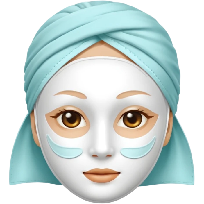 Spa mask emoji