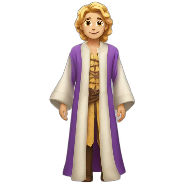 Raiponce robe emoji
