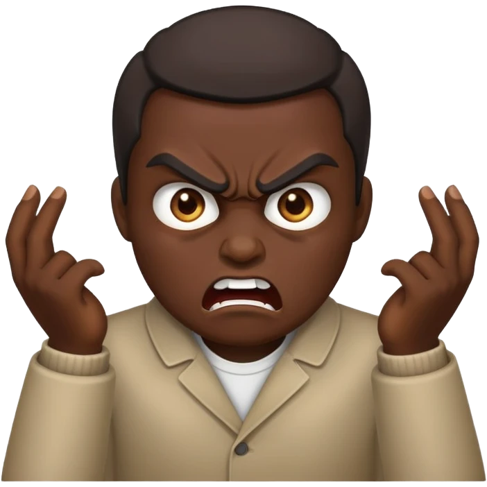 Arab swearing emoji