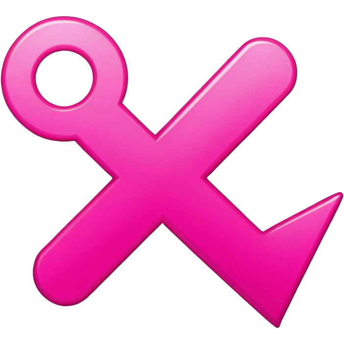 bright pink checkmark emoji