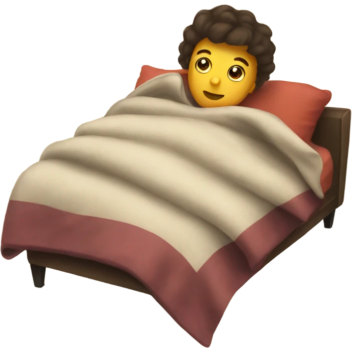 Cozy blanket emoji