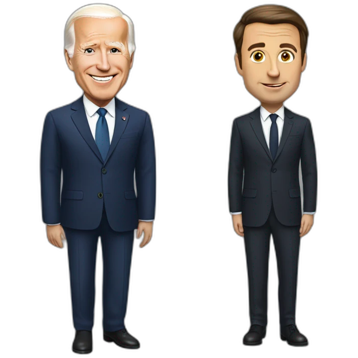 macron zelensky biden emoji