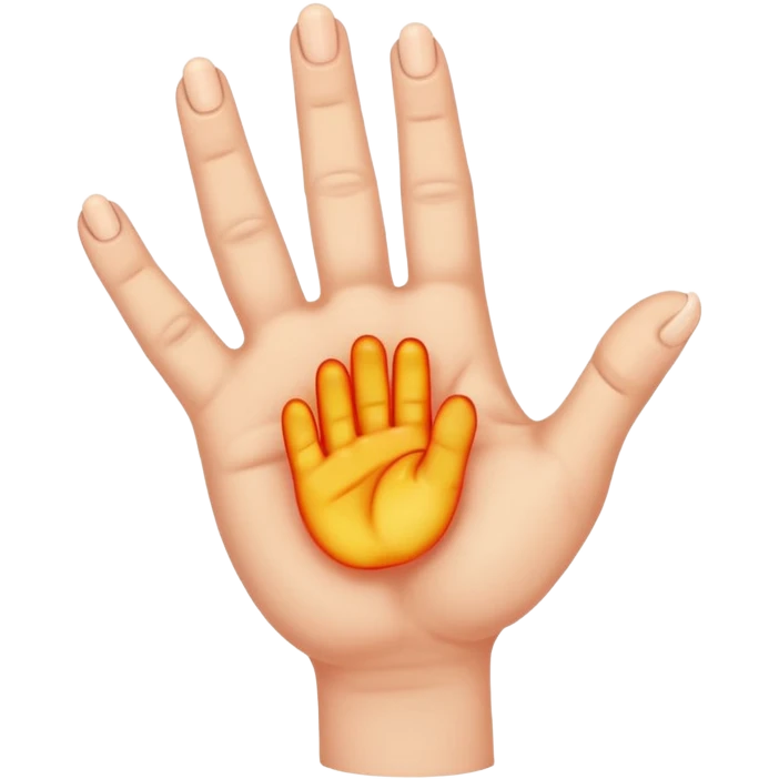 trigger finger hand emoji