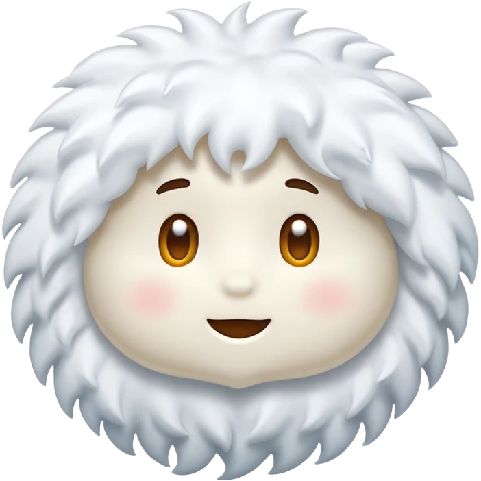 Snow emoji