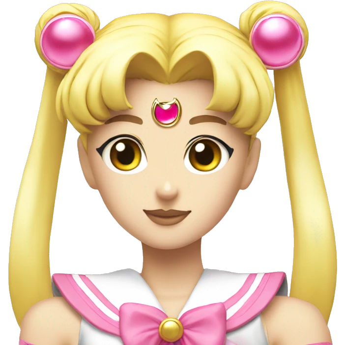 Sailor moon pink emoji