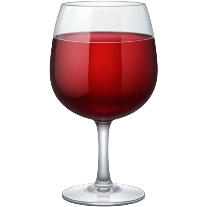 Small cup of wine emoji