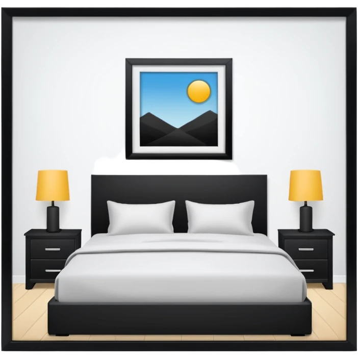 une. Chambre droite emoji