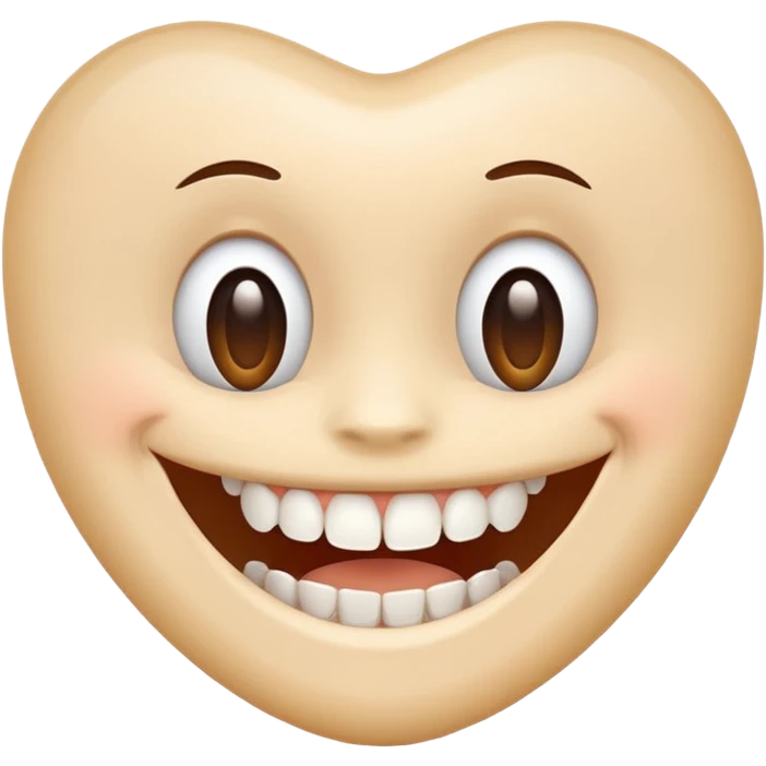 teeth without face emoji
